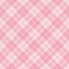 Pink Tartan Plaid  Seamless Patterns - 322468040