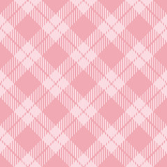 Pink Tartan Plaid  Seamless Patterns