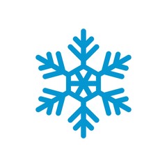 Vector snowflakes Icon template black color editable. Vector snowflakes Icon symbol Flat vector illustration for graphic and web design.