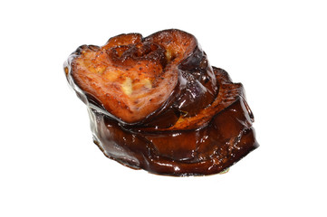 eggplant isolated on white background