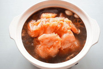 トマトしょうゆ鍋