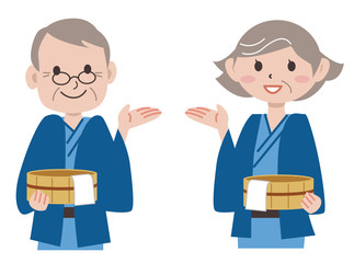 温泉　浴衣　案内