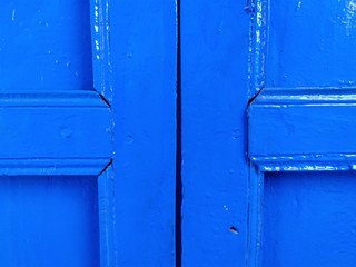 blue color wooden background texture