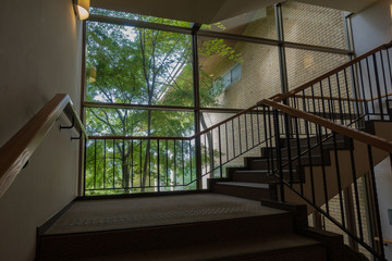 Obraz premium ホテルの階段