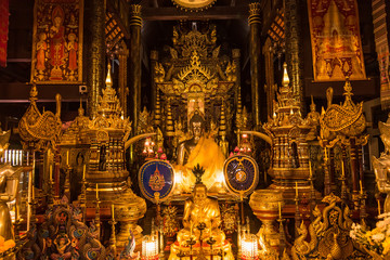 Chiang Mai , Thailand - January, 18, 2020 :Wat Pa Dara Phirom is a 100 years old royal temple in...