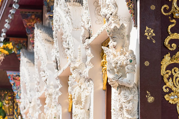 Chiang Mai , Thailand - January, 18, 2020 :Wat Pa Dara Phirom is a 100 years old royal temple in...