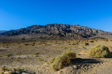 Old Train in Hearth of the Death Valley Sands, Californa, USA