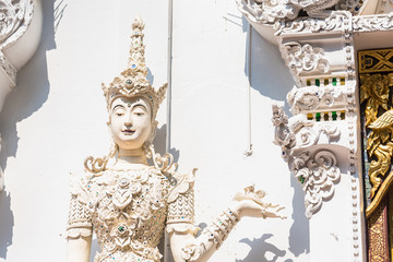 Chiang Mai , Thailand - January, 18, 2020 :Wat Pa Dara Phirom is a 100 years old royal temple in...