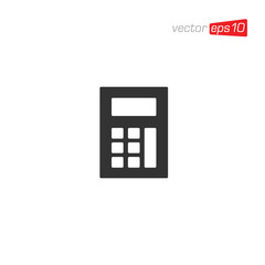 Calculator Icon Logo Design Vector