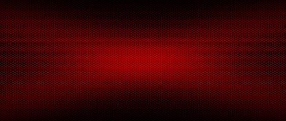 red and black mesh metal background and texture. - 322475428