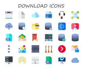 download icon set