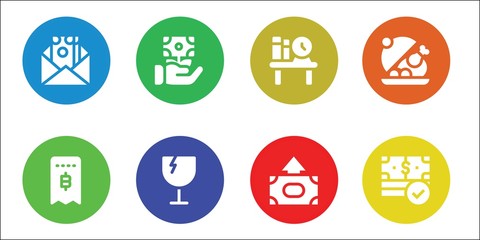 stack icon set