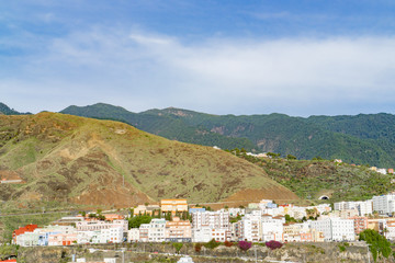 The island of La Palma near Santa Cruz