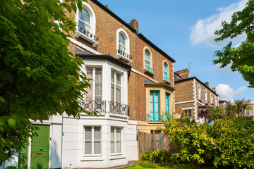 Town houses. London, England