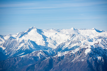 Plakat Snowy Brenta Dolomites - Alps