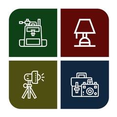lighting icon set