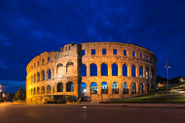 Coliseum in Pula, Croatia.