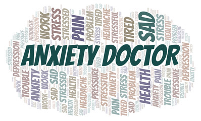 Anxiety Doctor word cloud.