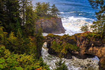 Natural Bridges Viewpoint, Samuel Boardman State Scenic Corridor Oregon