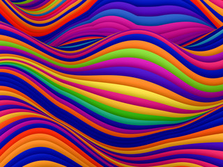 Abstract Striped Design