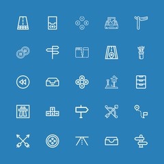 Editable 25 forward icons for web and mobile