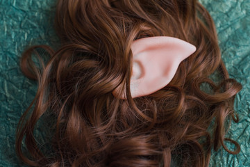 Elf cosplay set, detail for fairy costume, ideas for masquerade