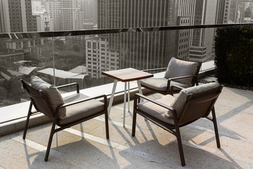 Table And Chairs modern loft style furniture.