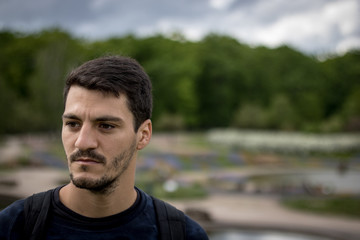 Portrait of an argentinian guy in Paris