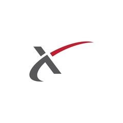 Fototapeta na wymiar X Letter Logo Template vector icon