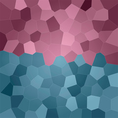 Large geometric purple, blue digital art for your website, business card or business presentation