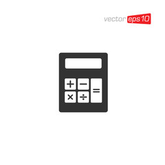 Calculator Icon Logo Design Vector