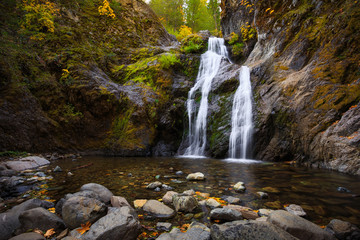 Faery Falls in Shasta-Trinity National Forest, Northern California