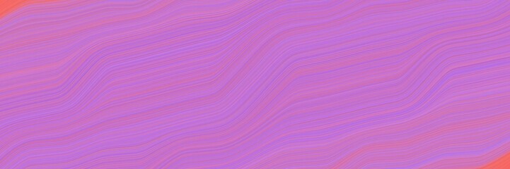 modern banner with orchid, pale violet red and hot pink colors. dynamic curved lines with fluid flowing waves and curves