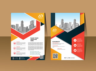 Vector Brochure modern design Layout template info graphic