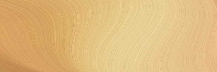 colorful header with burly wood, peru and sandy brown colors. dynamic curved lines with fluid flowing waves and curves