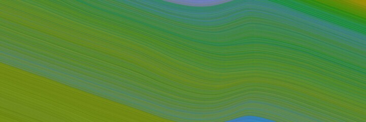 surreal header with olive drab, teal blue and steel blue colors. dynamic curved lines with fluid flowing waves and curves