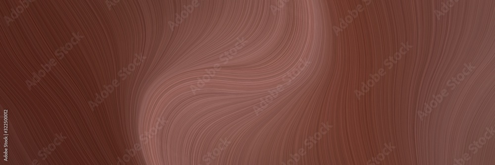 Poster colorful horizontal banner with old mauve, antique fuchsia and very dark pink colors. dynamic curved