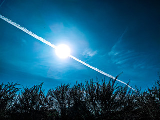 sky with clouds