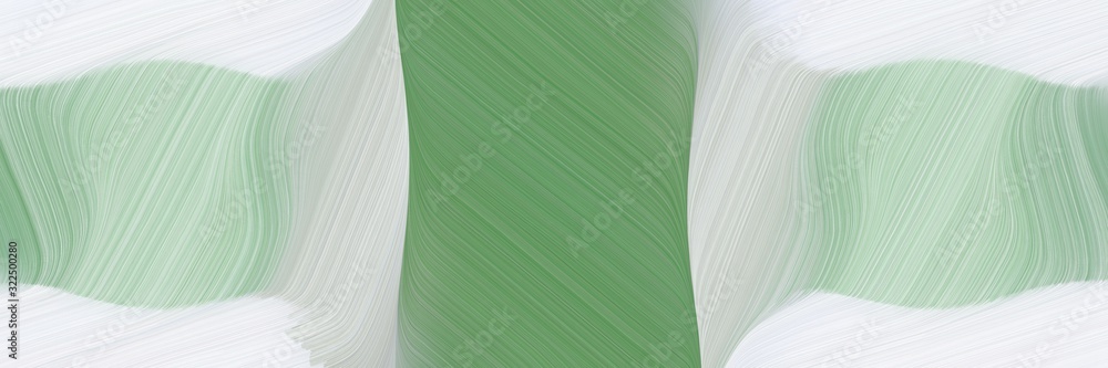 Aufkleber flowing horizontal header with light gray, gray gray and pastel gray colors. dynamic curved lines with fluid flowing waves and curves