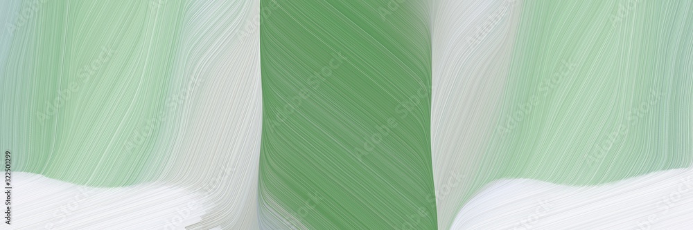 Aufkleber surreal header with pastel gray, silver and gray gray colors. dynamic curved lines with fluid flowing waves and curves