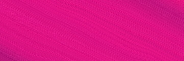 decorative header with medium violet red and deep pink colors. dynamic curved lines with fluid flowing waves and curves