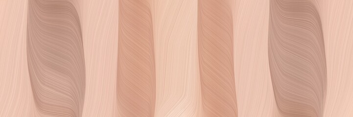 dynamic header design with tan, rosy brown and peach puff colors. dynamic curved lines with fluid flowing waves and curves