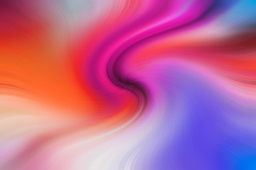 Abstract spiral texture illustration. Color Waves background. Modern design for banner, flyer, poster, wallpaper, brochure, smartphone screen