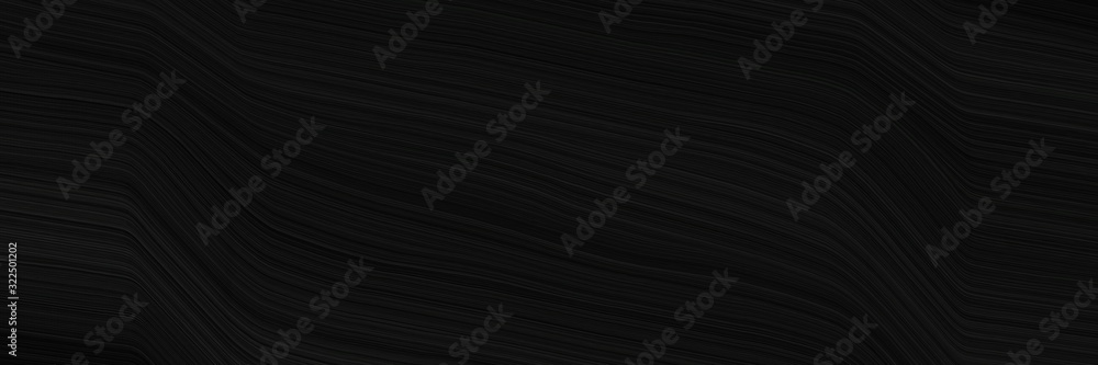 Poster modern banner design with black, very dark blue and very dark pink colors. dynamic curved lines with