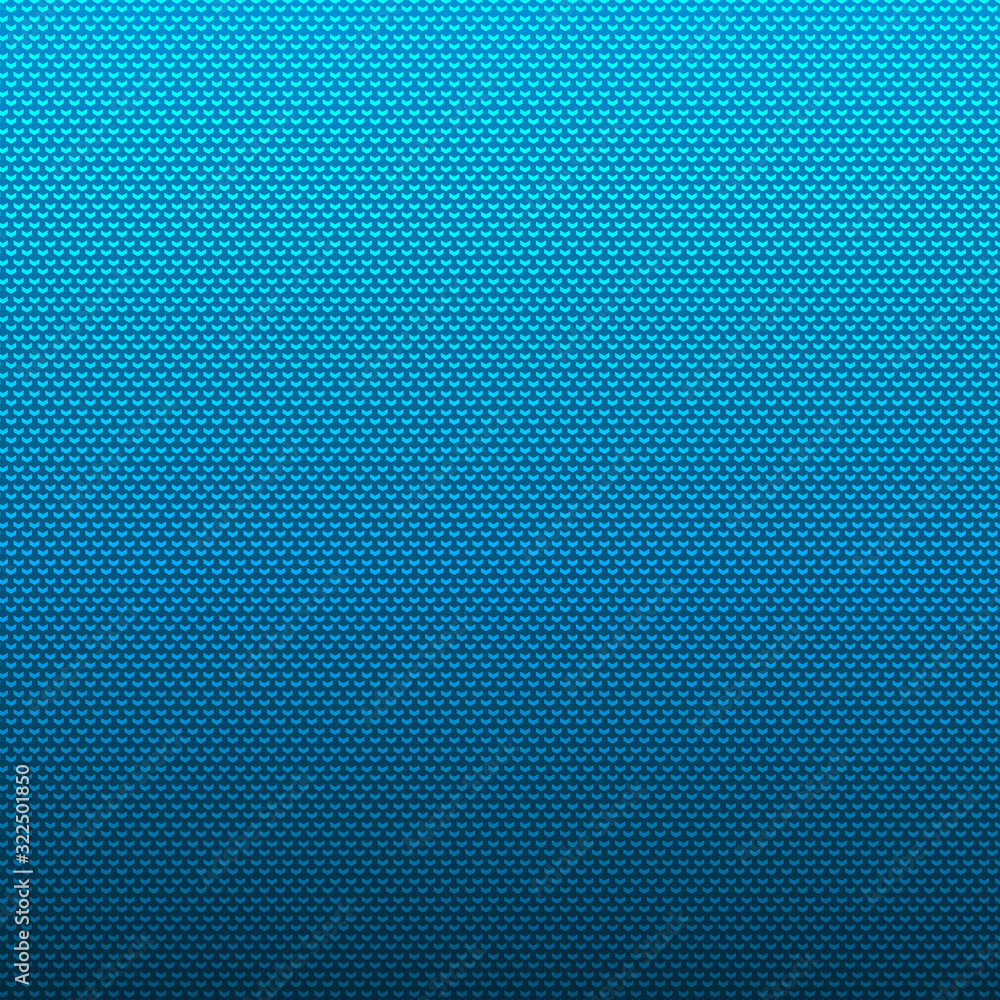 Aufkleber abstract white chevron pattern on blue gradient background and texture.