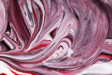 Abstract painted background. Background was painted on black paper.