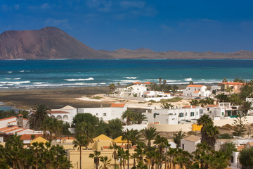 Fototapeta na wymiar Corralejo, Fuerteventura, Canary Islands, Spain, Europe