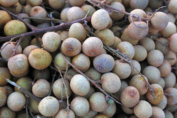 Piles of longan