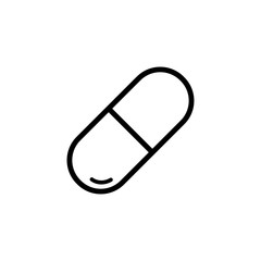 capsule icon design vector logo template EPS 10