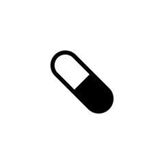 capsule icon design vector logo template EPS 10